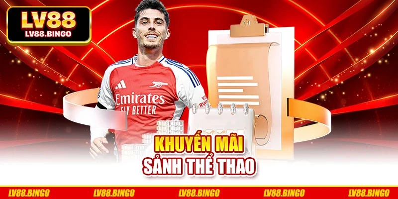 Khuyến mãi sảnh thể thao